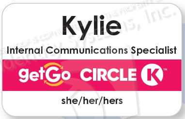 GetGo Personalized Badge