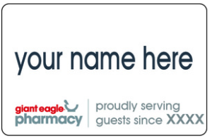 Pharmacy Personalized Name Badge